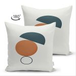 - Suet-K-7493-Gorsel2 - Realhomes Çift Taraflı Renkli Zemimli One Draw Çizimli Geometrik Desen Modern Süet Yastık Kırlent Kılıfı Realhomes