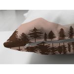 - Suet-K-7506-Gorsel3 - Realhomes Çift Taraflı Beyaz Zeminli Onedraw Çizimli Manzara Temalı Dijital Baskılı Modern Süet Kırlent Kılıfı Realhomes