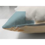 Çift Taraflı Onedraw Çizimli Vazo Desenli Dijital Baskılı Modern Süet Yastık Kırlent Kılıfı Realhomes