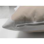 - Suet-K-7515-Gorsel3 - Realhomes Çift Taraflı Renkli Zeminli Onedraw Çizimli Yaprak Desenli Dijital Baskılı Modern Süet Yastık Kılıfı Realhomes