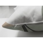 - Suet-K-7519-Gorsel3 - Realhomes Çift Taraflı Renkli Zeminli Onedraw Çizimli Yaprak Desenli Dijital Baskılı Modern Süet Yastık Kılıfı Realhomes