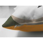 - Suet-K-7521-Gorsel3 - Realhomes Çift Taraflı Renkli Zeminli Onedraw Çizimli Yaprak Desenli Dijital Baskılı Modern Süet Yastık Kılıfı Realhomes