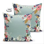 - Suet-K-7535-Gorsel2 - Realhomes Çift Taraflı Renkli Zeminli Renkli Çiçek Desenli Dijital Baskılı Modern Süet Yastık Kırlent Kılıfı Realhomes