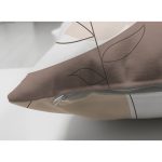 Çift Taraflı Beyaz Zemin Üzerinde Pastel Renkli Yaprak Desenli Modern Süet Yastık Kırlent Kılıfı Realhomes