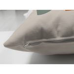 - Suet-K-7580-Gorsel3 - Realhomes Çift Taraflı Pastel Zeminli Yaprak Desenli Dijital Baskılı Modern Süet Yastık Kırlent Kılıfı Realhomes