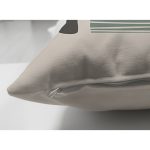 Çift Taraflı Pastel Renkli Onedraw Çizimli Geometrik Desenli Modern Süet Yastık Kırlent Kılıfı Realhomes