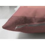 - Suet-K-7595-Gorsel3 - Realhomes Çift Taraflı Pastel Zemin Üzerinde Ay Çizimli Dijital Baskılı Modern Süet Yastık Kırlent Kılıfı Realhomes