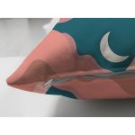 - Suet-K-7596-Gorsel3 - Realhomes Çift Taraflı Renkli Zemin Üzerinde Ay Güneş Temalı Dijital Baskılı Modern Süet Yastık Kırlent Kılıfı Realhomes