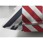 Çift Taraflı Beyaz Zemin Üzerinde Geometrik Çizimli Zigzag Desenli Süet Yastık Kırlent Kılıfı Realhomes