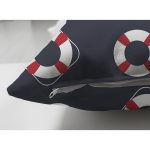 Çift Taraflı Renkli Zeminli Geometrik Çizimli Dijital Baskılı Modern Süet Yastık Kırlent Kılıfı Realhomes