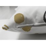 Çift Taraflı Beyaz Zemin Üzerinde Renkli Geometrik Desenli Dijital Baskılı Modern Süet Yastık Kılıfı Realhomes