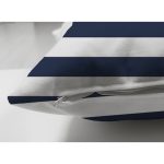 Çift Taraflı Beyaz Zemin Üzerinde Renkli Geometrik Çizimli Dijital Baskılı Modern Süet Yastık Kılıfı Realhomes