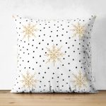 - Suet-K-7712-Gorsel1 - Realhomes Çift Taraflı Beyaz Zeminli Gold Detaylı Kartanesi Dijital Baskılı Modern Süet Yastık Kırlent Kılıfı Realhomes