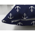 - Suet-K-7725-Gorsel3 - Realhomes Çift Taraflı Renkli Zemin Üzerinde Modern Çapa Desenli Süet Yastık Kırlent Kılıfı Realhomes