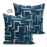 - Suet-K-7767-Gorsel2 - Realhomes Çift Taraflı Siyah Zemin Üzerinde Modern Geometrik Desenli Dijital Baskılı Modern Süet Yastık Kılıfı Realhomes