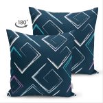 - Suet-K-7770-Gorsel2 - Realhomes Çift Taraflı Siyah Zemin Üzerinde Renkli Geometrik Desenli Dijital Baskılı Modern Süet Yastık Kılıfı Realhomes