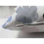 Çift Taraflı Beyaz Zemin Üzerinde Rengarenk Modern Çiçek Desenli Modern Süet Yastık Kırlent Kılıfı Realhomes