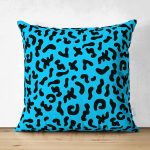 - Suet-K-7844-Gorsel1 - Realhomes Çift Taraflı Renkli Zemin Üzerinde Modern Puantiye Desenli Dijital Baskılı Modern Süet Yastık Kılıfı Realhomes