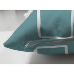 Çift Taraflı Renkli Zemin Üzerinde Yılbaşı Temalı Dijital Baskılı Modern Süet Yastık Kırlent Kılıfı Realhomes