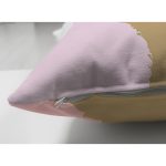 Çift Taraflı Rengarenk Zemin Üzerinde Soyut Çizimli Çiçek Desenli Modern Süet Yastık Kırlent Kılıfı Realhomes