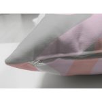 Çift Taraflı Pastel Zemin Üzerinde Soyut Desen Çizimli Süet Yastık Kırlent Kılıfı Realhomes