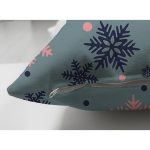 Çift Taraflı Renkli Zeminli Kartanesi Desenli Dijital Baskılı Modern Süet Yastık Kırlent Kılıfı Realhomes