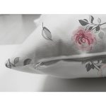 Çift Taraflı Pastel Zemin Üzerşnde Siyah Beyaz Renkli Puantiye Desenli Süet Yastık Kırlent Kılıfı Realhomes