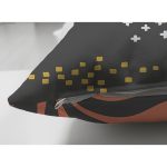 Çift Taraflı Beyaz Zemin Üzerinde Pastel Renkli Yaprak Desenli Modern Süet Yastık Kırlent Kılıfı Realhomes