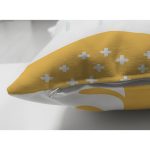 - Suet-K-8028-Gorsel3 - Realhomes Çift Taraflı Beyaz Zemin Üzerinde Pastel Renkli Yaprak Desenli Modern Süet Yastık Kırlent Kılıfı Realhomes