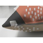 Çift Taraflı Beyaz Zemin Üzerinde Pastel Renkli Yaprak Desenli Modern Süet Yastık Kırlent Kılıfı Realhomes