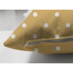 - Suet-K-8033-Gorsel3 - Realhomes Çift Taraflı Renkli Zeminli Beyaz Puantiye Desenli Dijital Baskılı Modern Süet Yastık Kırlent Kılıfı Realhomes