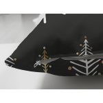 Çift Taraflı Renkli Zeminli Çam Ağacı Desenli Dijital Baskılı Modern Süet Yastık Kırlent Kılıfı Realhomes