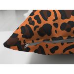 Çift Taraflı Renkli Zeminli Geometrik Desenli Dijital Baskılı Modern Süet Yastık Kırlent Kılıfı Realhomes