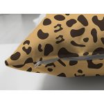 Çift Taraflı Renkli Zeminli Geometrik Desenli Dijital Baskılı Modern Süet Yastık Kırlent Kılıfı Realhomes