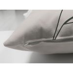 - Suet-K-8116-Gorsel3 - Realhomes  Çift Taraflı Pastel Zemin Üzerinde Yaprak Desenli Dijital Baskılı Modern Süet Yastık Kırlent Kılıfı Realhomes