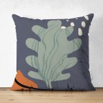 Çift Taraflı Pastel Zemin Üzerinde Çiçek Desenli Dijital Baskılı Modern Süet Yastık Kırlent Kılıfı Realhomes