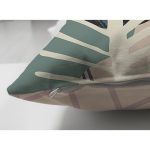 - Suet-K-8127-Gorsel3 - Realhomes Çift Taraflı Pastel Zemin Üzerinde Geometrik Çizimli Çiçek Motifli Süet Yastık Kırlent Kılıfı Realhomes