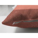 Çift Taraflı Pastel Zemin Üzerinde Güneş Desenli Dijital Baskılı Modern Süet Yastık Kırlent Kılıfı Realhomes