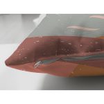 Çift Taraflı Pastel Zemin Üzerinde Güneş Desenli Dijital Baskılı Modern Süet Yastık Kırlent Kılıfı Realhomes