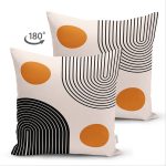 - Suet-K-8185-Gorsel2 - Realhomes Çift Taraflı Renkli Zeminli Geometrik Desenli Dijital Baskılı Modern Süet Yastık Kırlent Kılıfı Realhomes