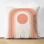 - Suet-K-8189-Gorsel1 - Realhomes Çift Taraflı Renkli Zeminli Geometrik Desenli Dijital Baskılı Modern Süet Yastık Kırlent Kılıfı Realhomes