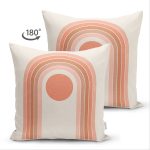 - Suet-K-8189-Gorsel2 - Realhomes Çift Taraflı Renkli Zeminli Geometrik Desenli Dijital Baskılı Modern Süet Yastık Kırlent Kılıfı Realhomes