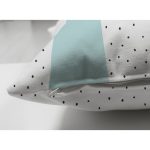 - Suet-K-8270-Gorsel3 - Realhomes Çift Taraflı Beyaz Zemin Üzerinde Renkli Geometrik Desenli Dijital Baskılı Modern Süet Yastık Kılıfı Realhomes