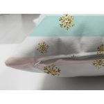 - Suet-K-8300-Gorsel3 - Realhomes  Çift Taraflı Beyaz Zemin Üzerinde Renkli Yatay Çizgili Gold Detaylı Kartanesi Süet Yastık Kılıfı Realhomes