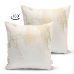 - Suet-K-8307-Gorsel2 - Realhomes  Çift Taraflı Renkli Zeminli Soyut Mermer Desenli Dijital Baskılı Modern Süet Yastık Kırlent Kılıfı Realhomes
