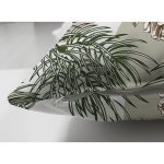 Çift Taraflı Beyaz Zemin Üzerinde Renkli Puantiyeli Sonbahar Yapraklı Süet Yastık Kırlent Kılıfı Realhomes