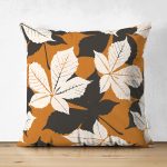 - Suet-K-8371-Gorsel1 - Realhomes Çift Taraflı Rengarenk Zemin Üzerinde Çiçek Desenli Dijital Baskılı Modern Süet Yastık Kırlent Kılıfı Realhomes