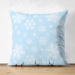 Çift Taraflı Renkli Zeminli Kartanesi Desenli Dijital Baskılı Modern Süet Yastık Kırlent Kılıfı Realhomes