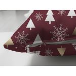 Çift Taraflı Renkli Zeminli Çamağacı Desenli Dijital Baskılı Modern Süet Yastık Kırlent Kılıfı Realhomes