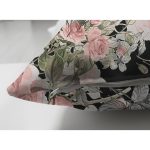 - Suet-K-8424-Gorsel3 - Realhomes Çift Taraflı Rengarenk Zemin Üzerinde Çiçek Desenli Dijital Baskılı Modern Süet Yastık Kırlent Kılıfı Realhomes